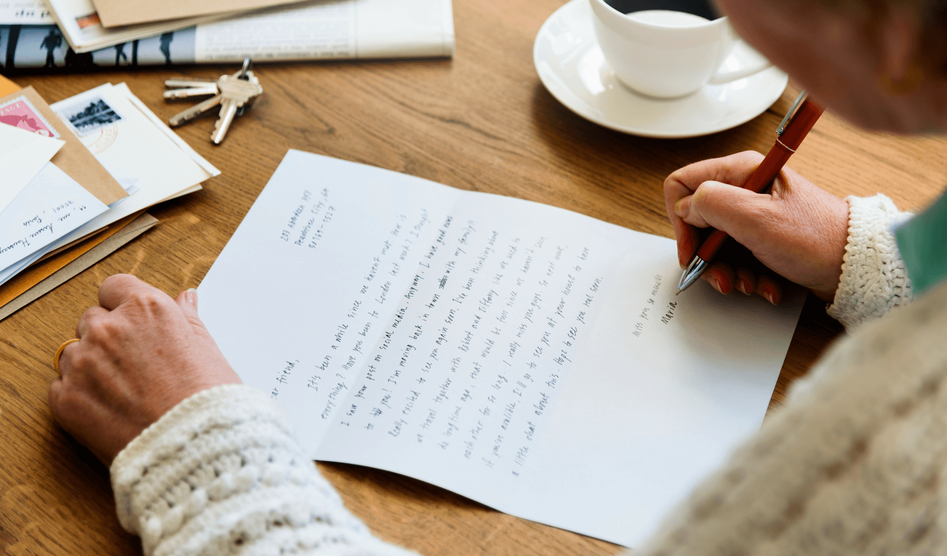 Retro Hobby: Briefe schreiben