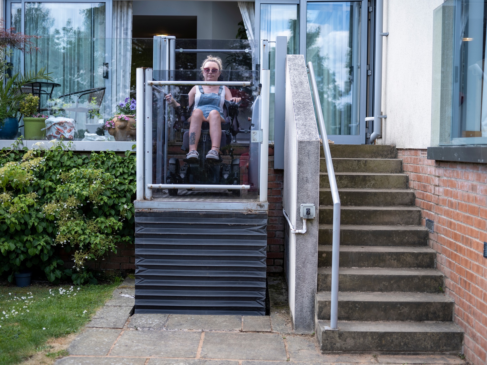 Zugang zum Haus per Außenlift | Sitzlift  