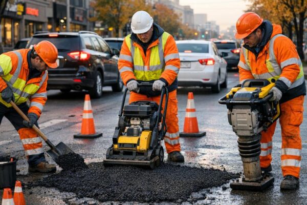 Straßen reparieren mit System: So bleibt der Belag auch unter widrigen Bedingungen stabil