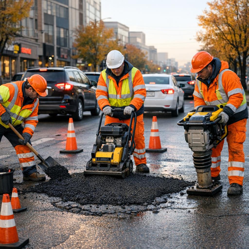 Straßen reparieren mit System: So bleibt der Belag auch unter widrigen Bedingungen stabil