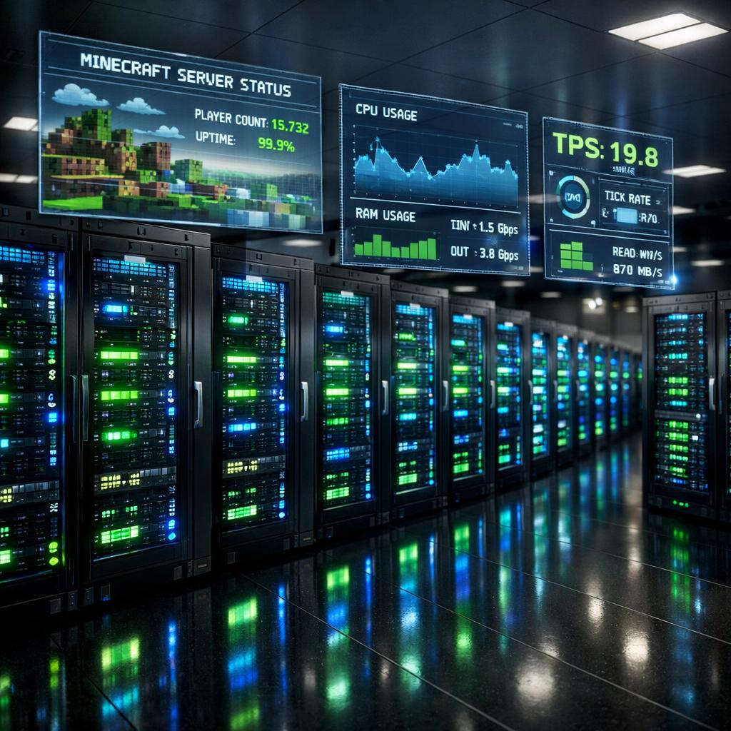 Serverleistung auf dem Prüfstand: Wie Sie das volle Potenzial für Ihr Minecraft-Erlebnis ausschöpfen