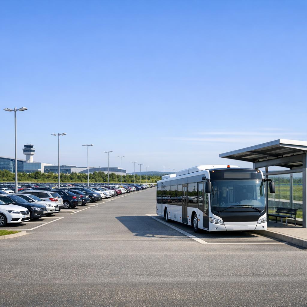 Parkplätze am Rand entdecken und entspannt zum Terminal gelangen – so gelingt die stressfreie Anreise